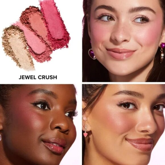 Too Faced Jewel Crush Blush & Highlighter Face Palette - Limited Edition - Picture 4 of 5